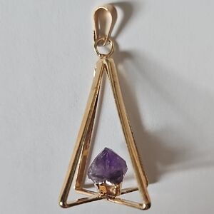Amethyst Necklace Pendant